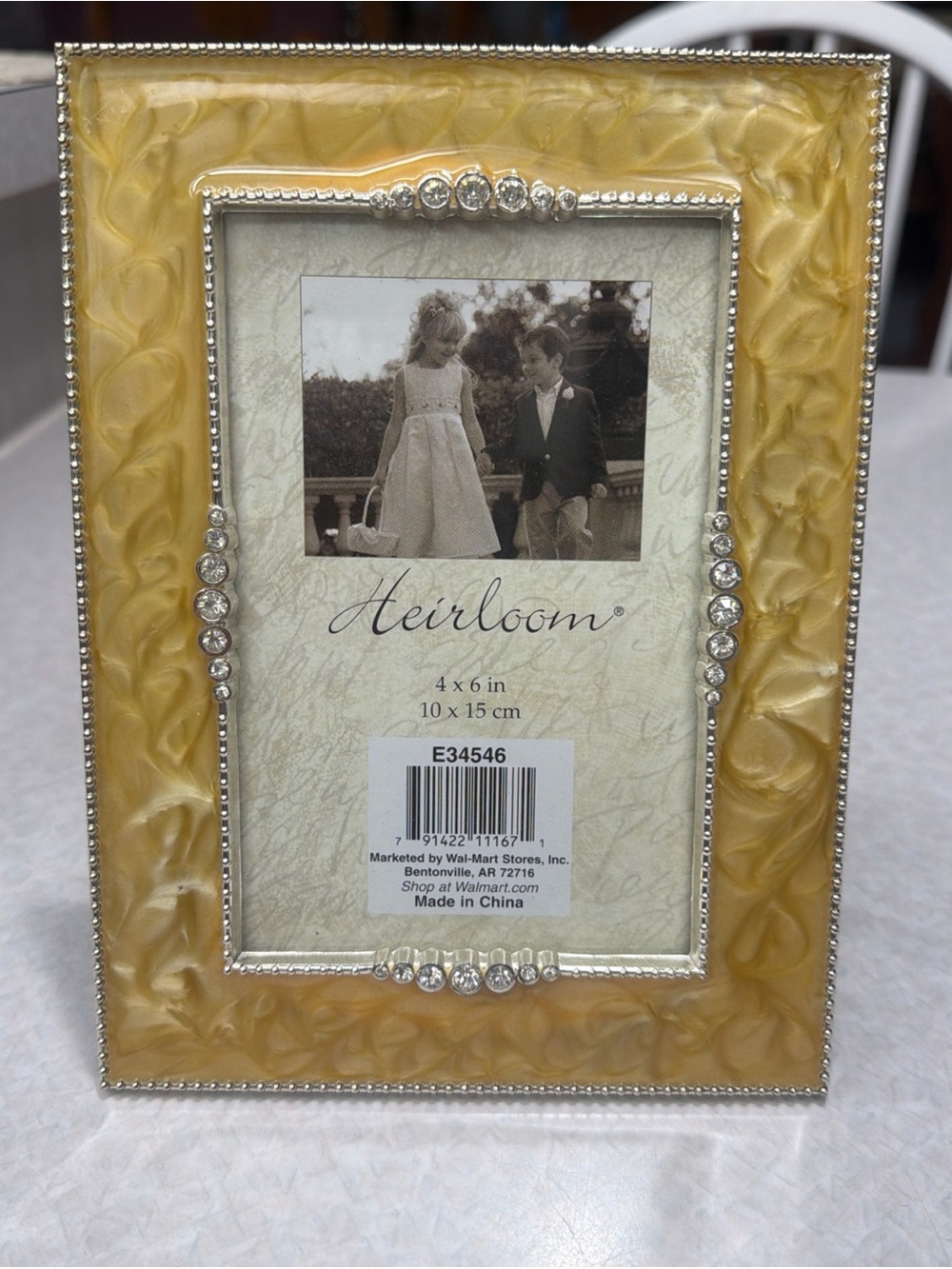 Heirloom 4x6 Photo Frame bedazzled